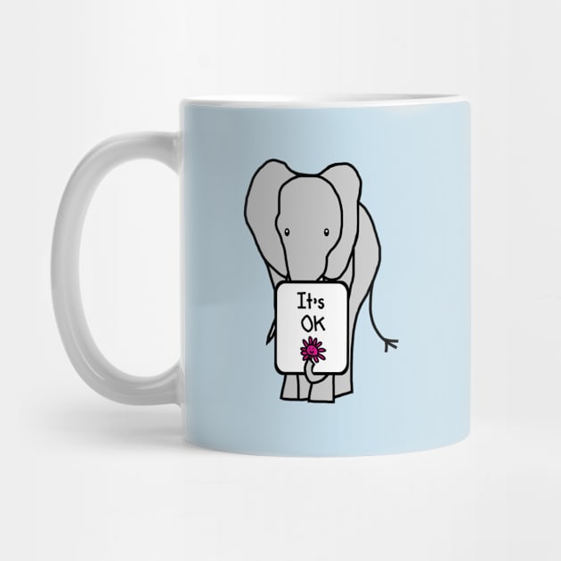 Elephant Says Its OK by ellenhenryart